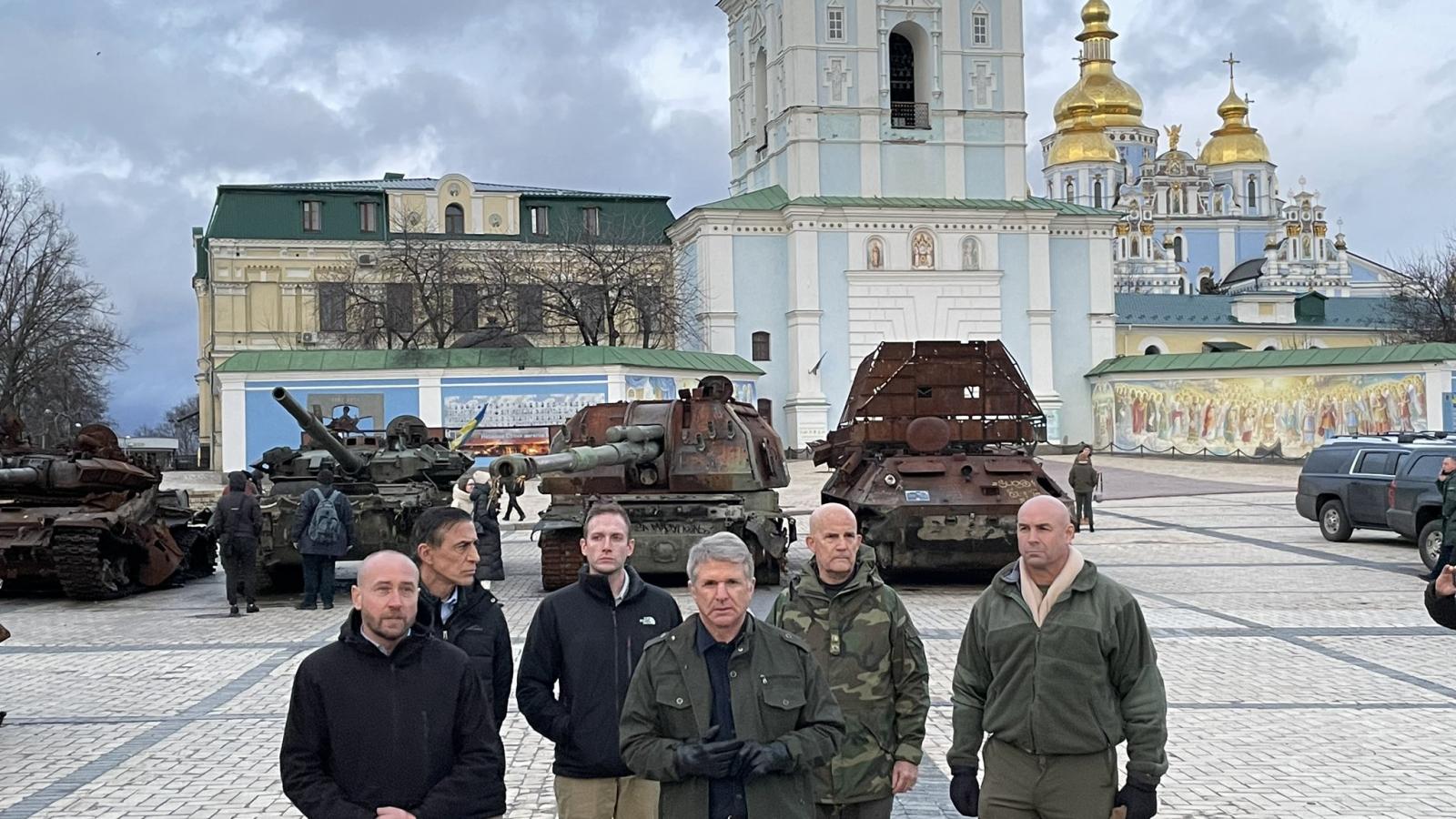 GOP congressmen, Kyiv, Ukraine, Feb. 21, 2023
