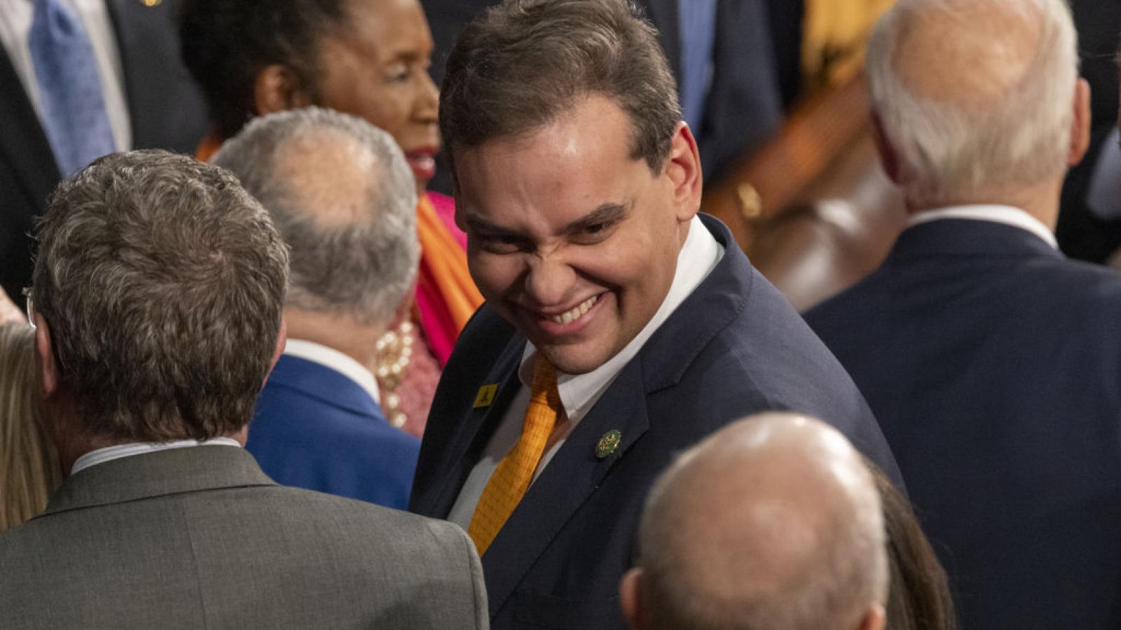 George Santos at the State of the Union address, Feb. 7, 2023