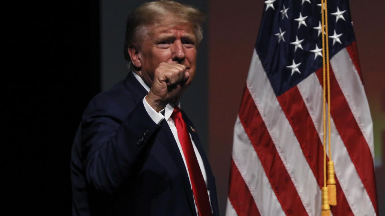 Donald Trump in New Hampshire, Jan. 28, 2023