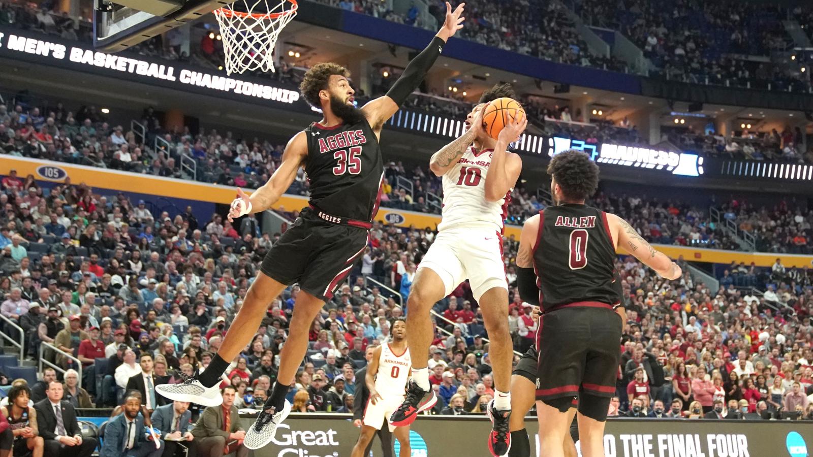 New Mexico State University basketball, March 19, 2022, Buffalo, N.Y.