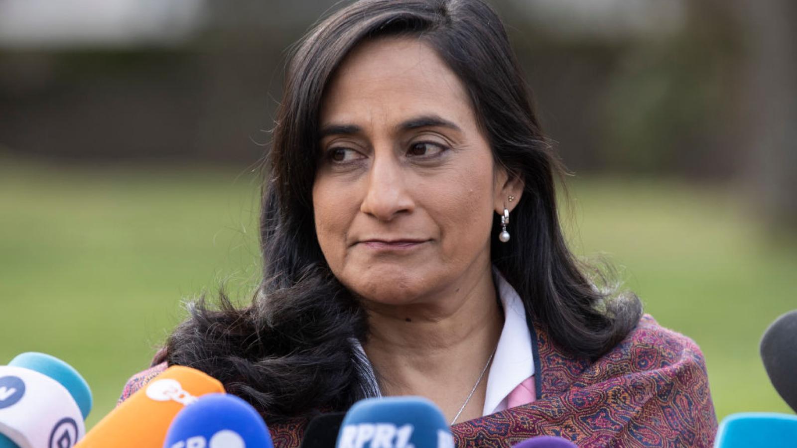 Canadian Defense Minister Anita Anand