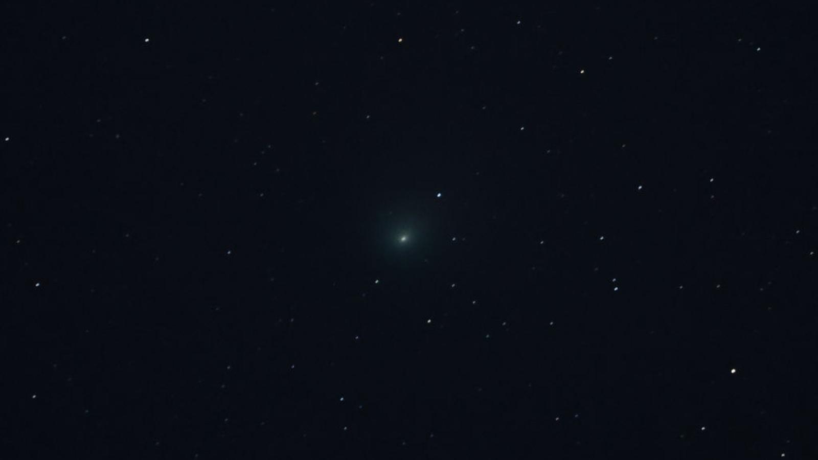 A shot of Comet C/2022 E3 (ZTF), Mojave Desert, Jan. 31