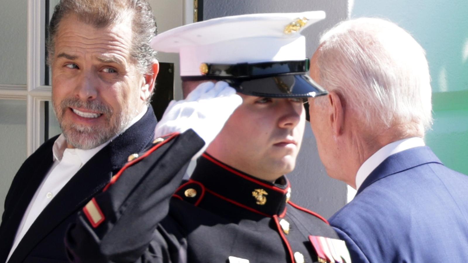Hunter Biden, Joe Biden, White House, April 10, 2023