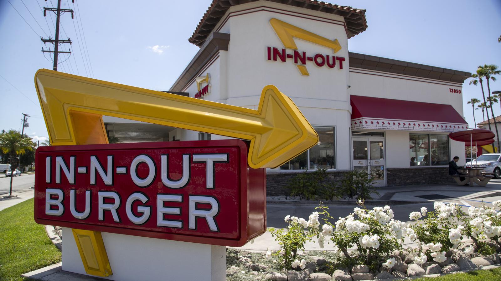 In-N-Out Burger, April 21, 2022, Baldwin Park, Calif.