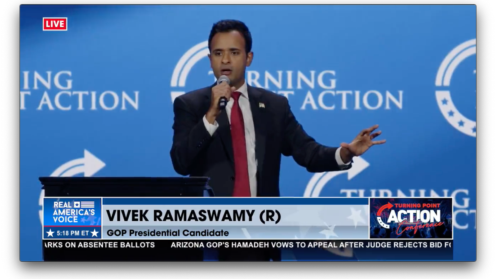 Vivek Ramaswamy encourages rationality and free expression