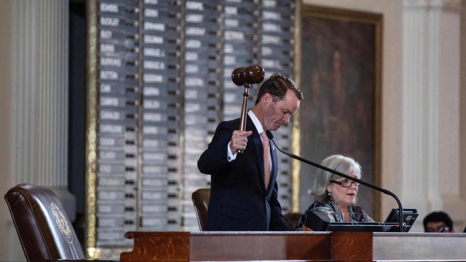 Texas Speaker of the House Dade Phelan