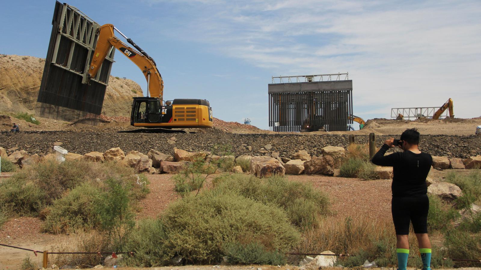 Border construction, Texas/New Mexico, May 26, 2019