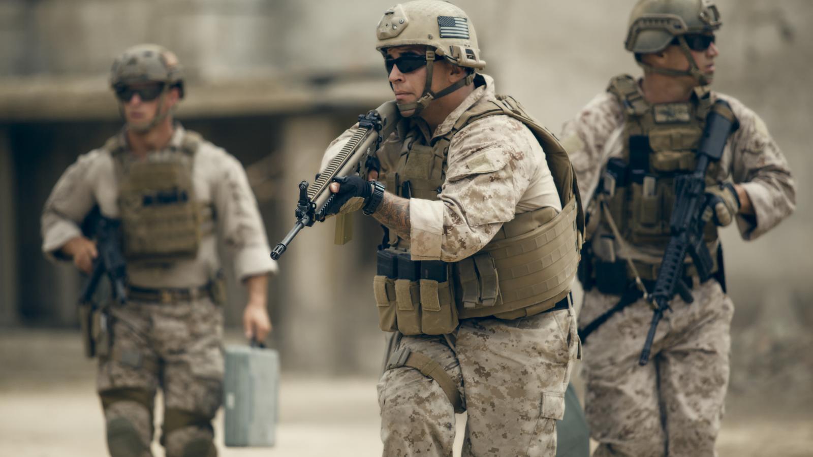 U.S. troops