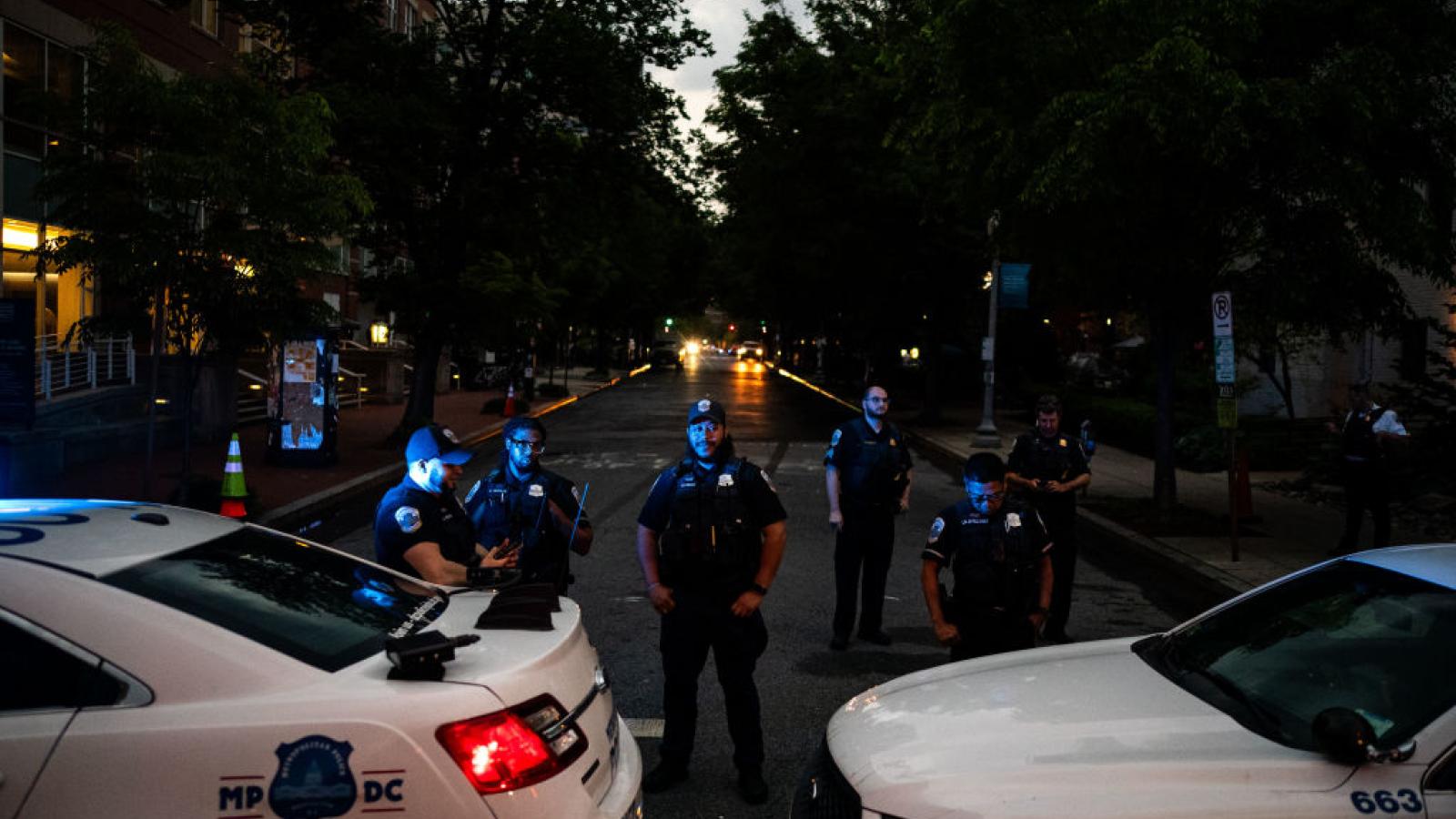 D.C. Police at GWU