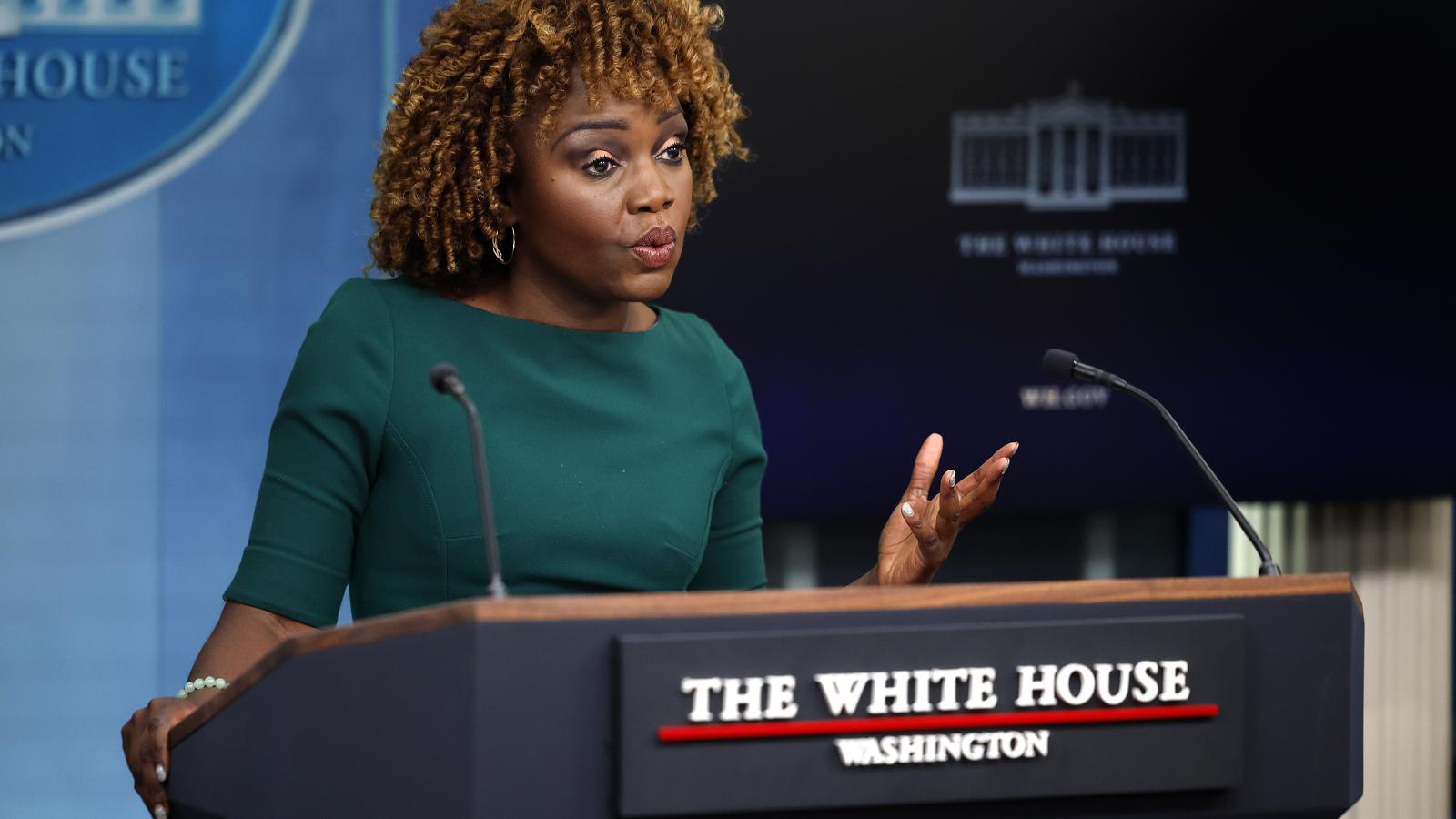 White House Press Secretary Karine Jean-Pierre