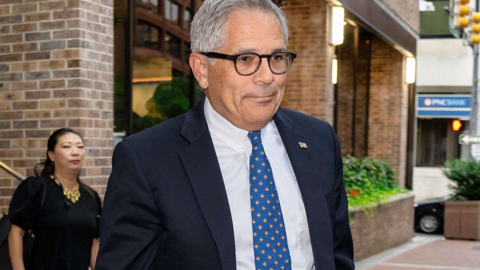 Philadelphia district attorney Larry Krasner