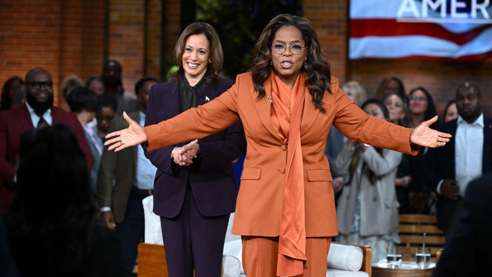 Harris and Oprah