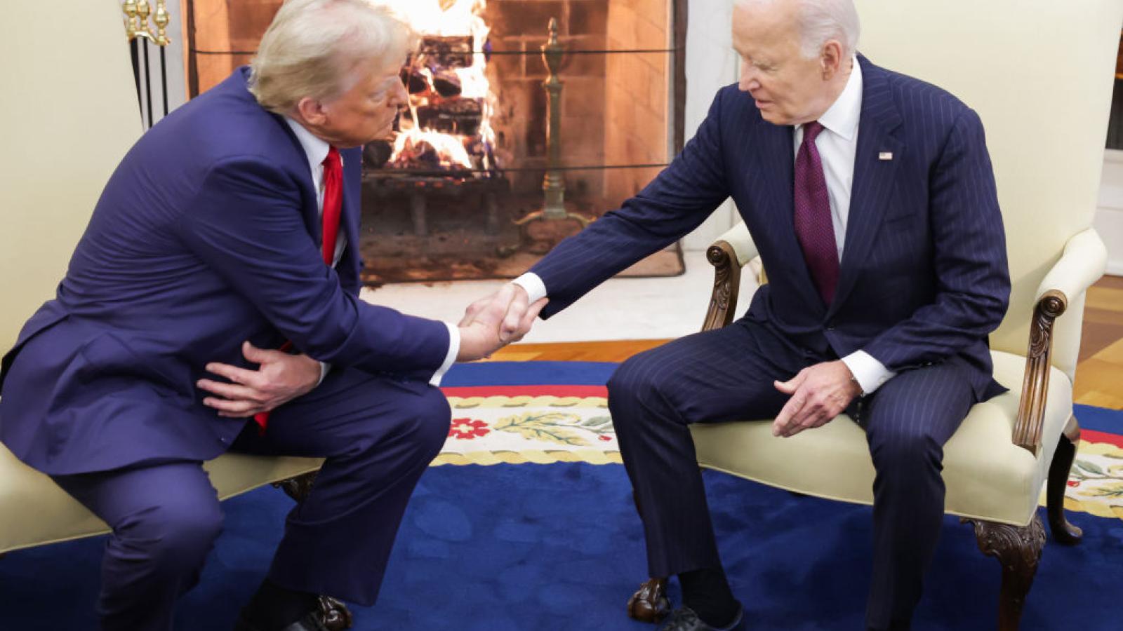 Trump and Biden after 2024 election