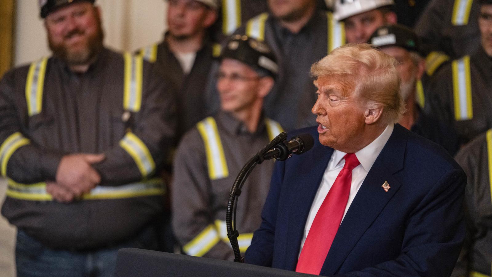 Trump and miners