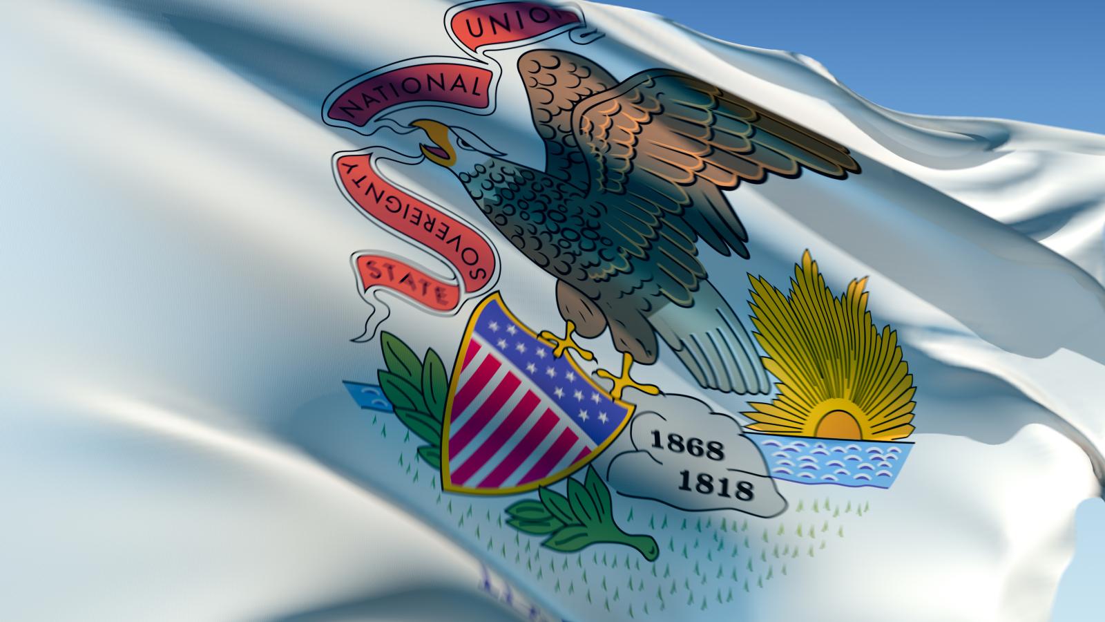 Illinois state flag