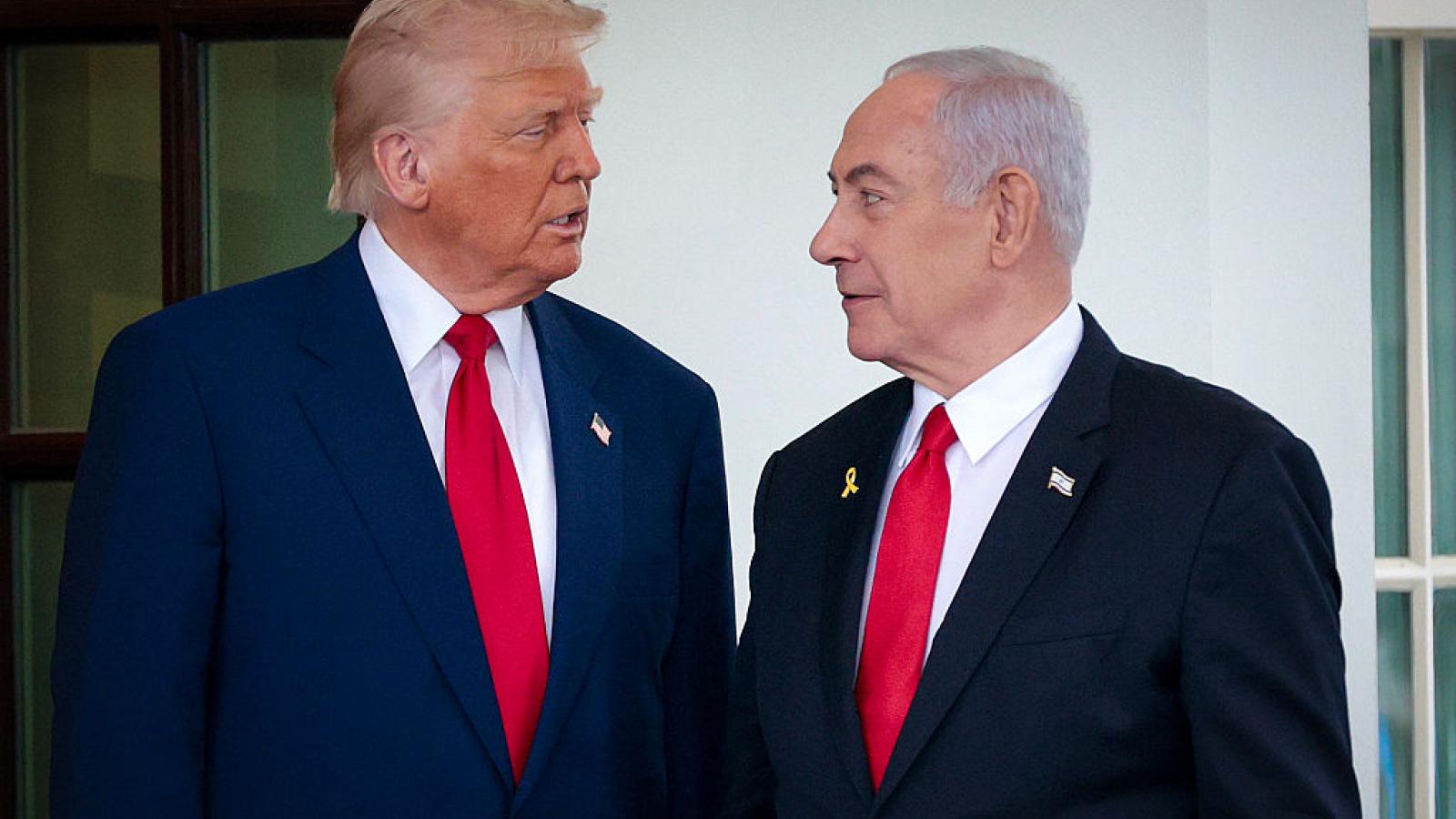 Trump and Netanyahu