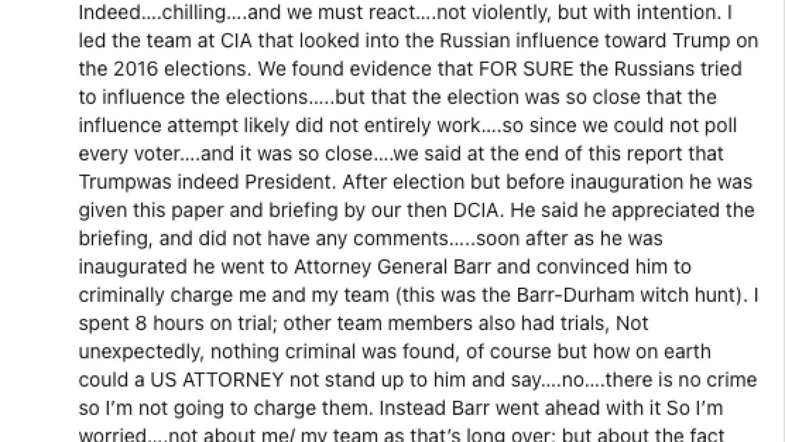 Susan Miller - Criminally charge me