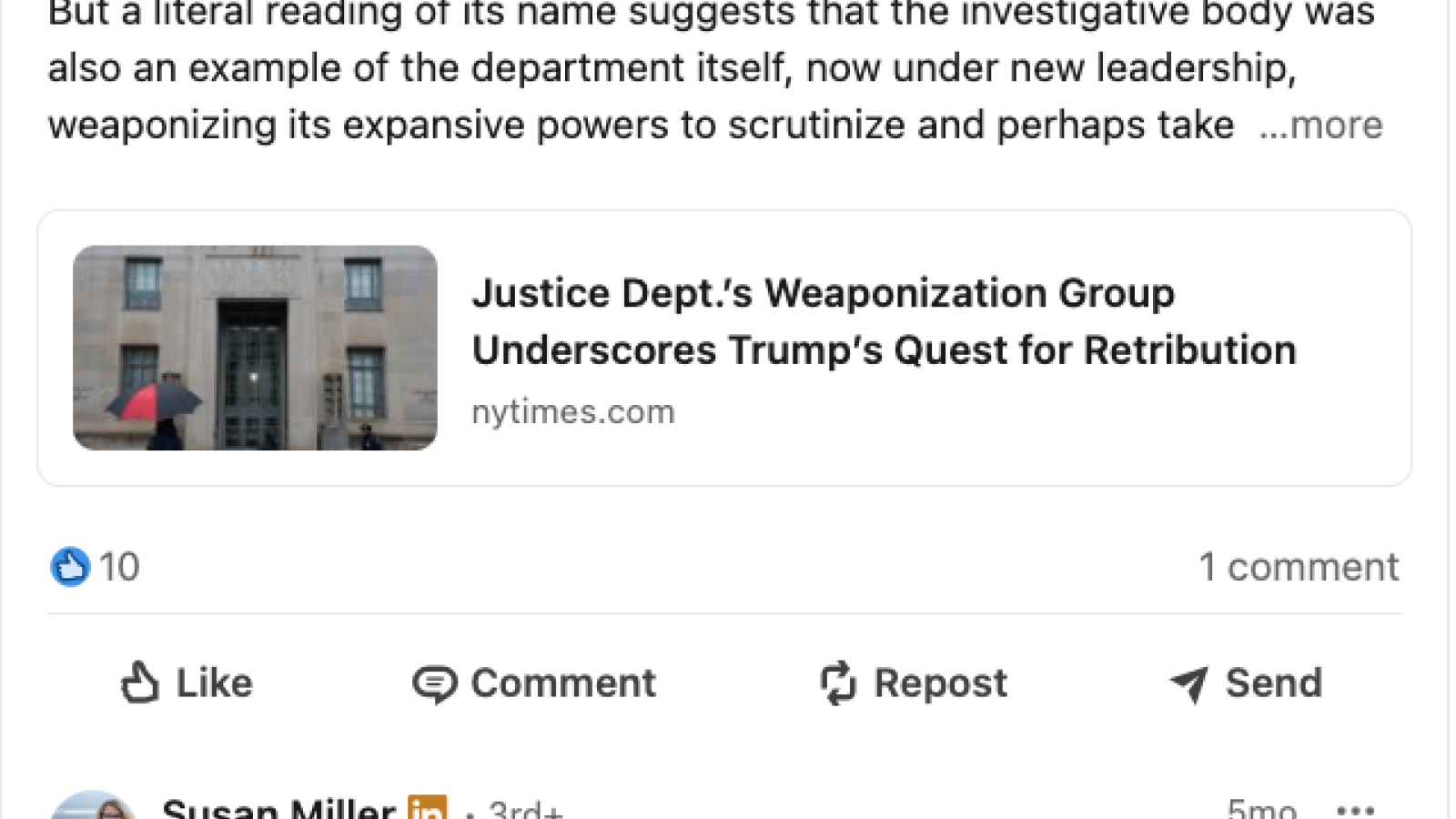 Susan Miller - Terrifying