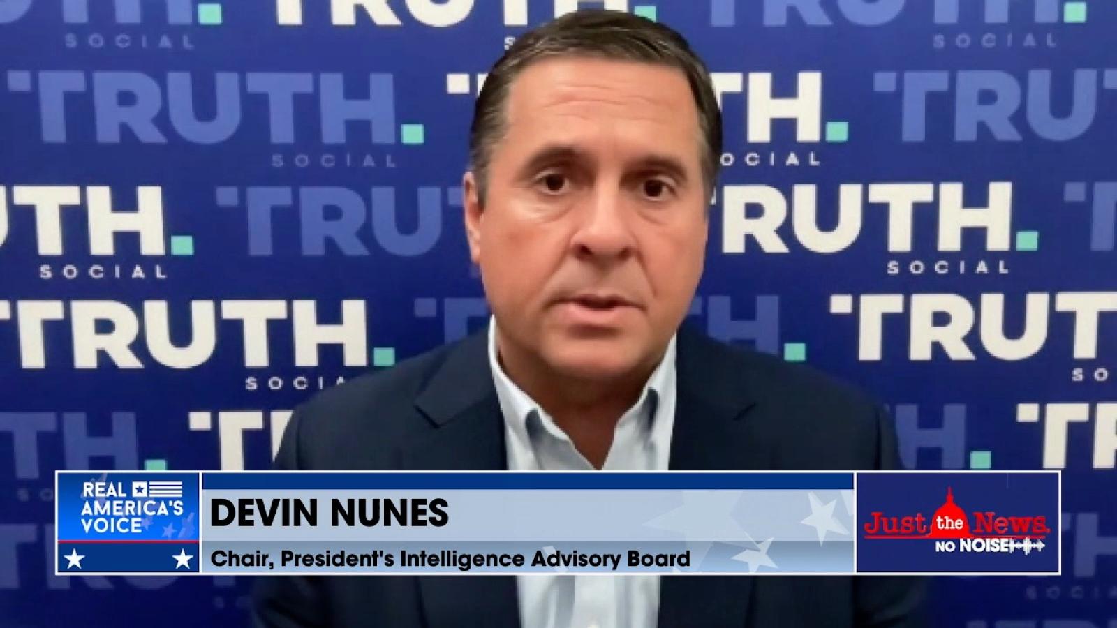 Devin Nunes on Just the News, No Noise