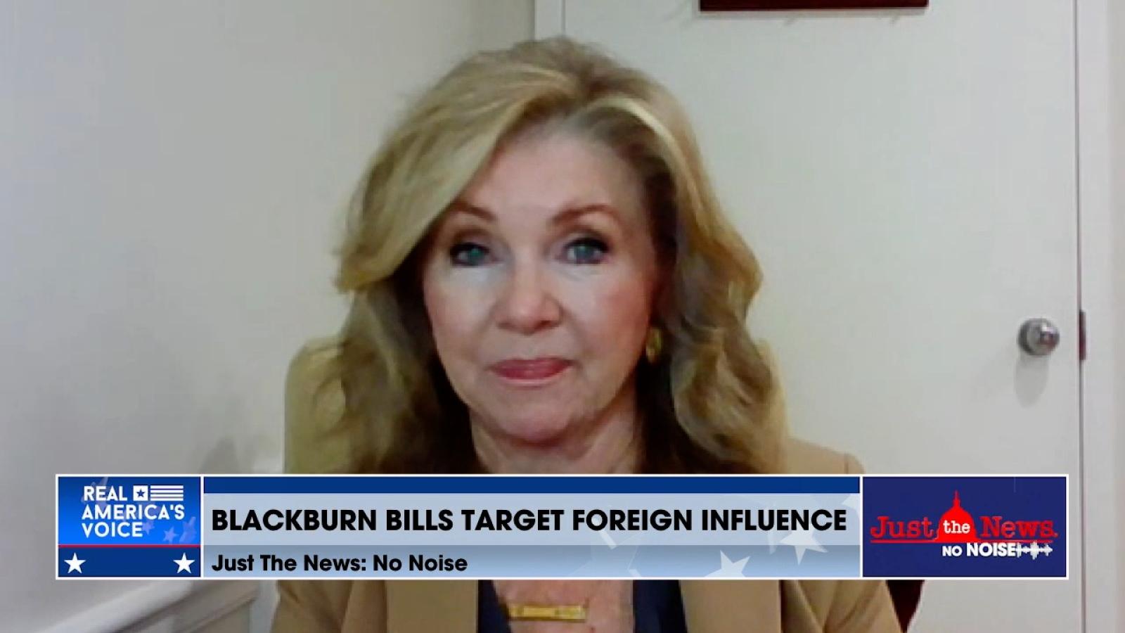 Sen. Marsha Blackburn on Just the News, No Noise