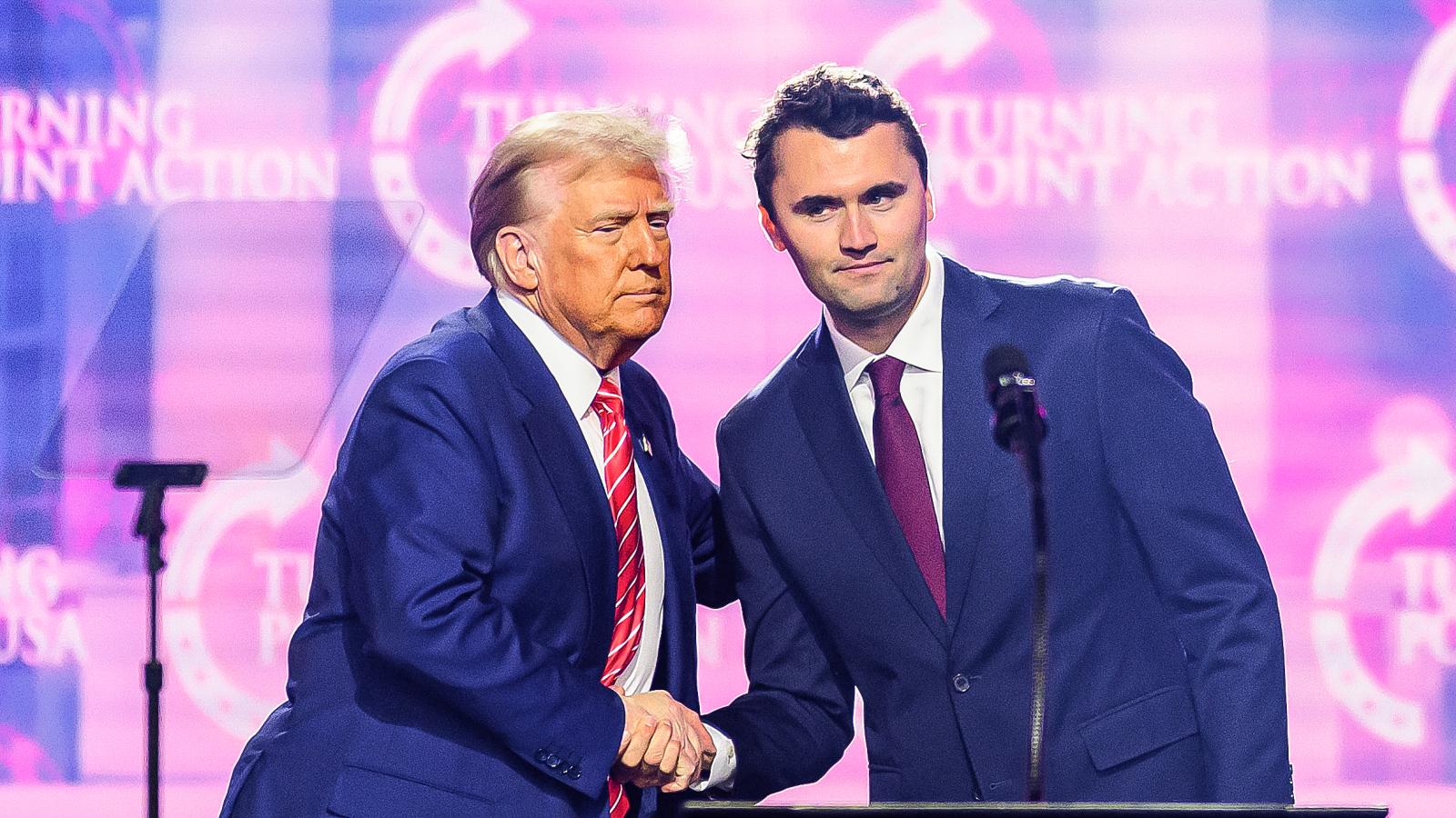 Donald Trump, Charlie Kirk