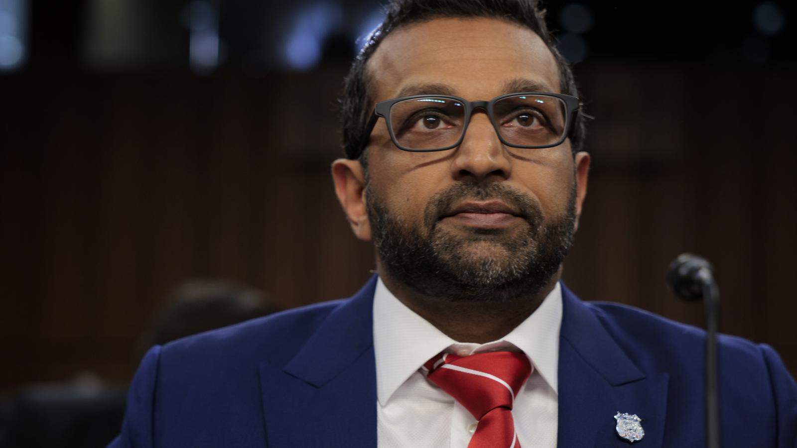 Federal Bureau of Investigation Director Kash Patel arrives to testify before the Senate Judiciary Committee in the Hart Senate Office Building on Capitol Hill on September 16, 2025 in Washington, DC. 