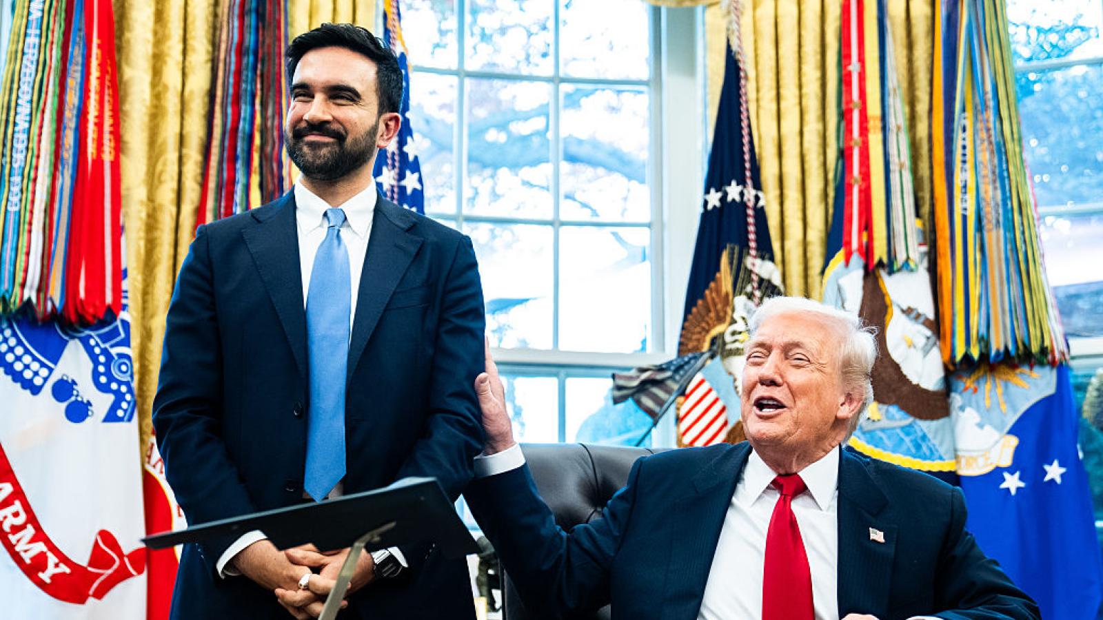 President Donald Trump and Mayor-Elect of New York City Zohran Mamdani 