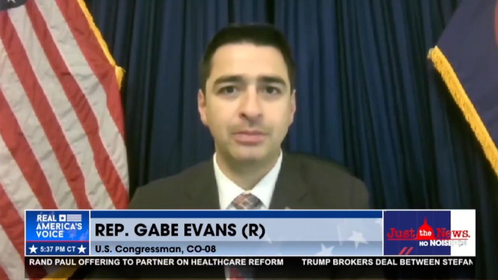 Rep. Gabe Evans on Just the News, No Noise