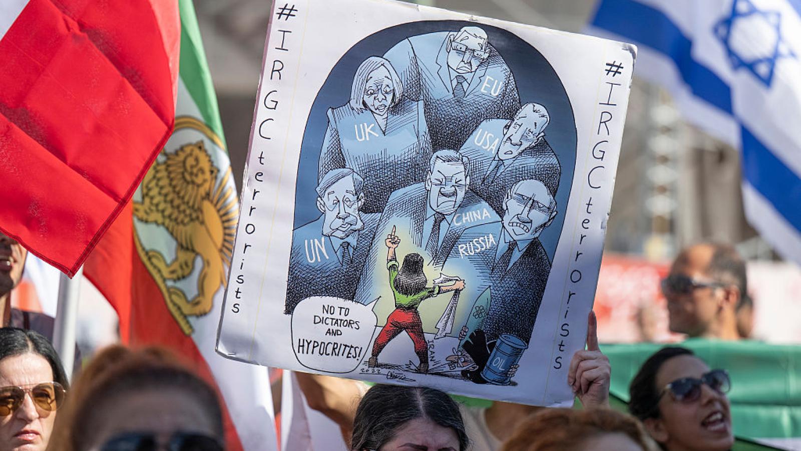 Protest against Iran regime