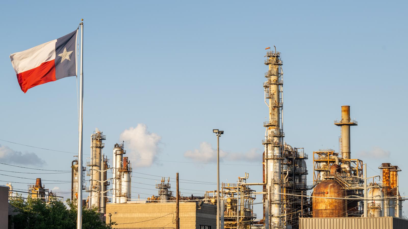 oil refinery