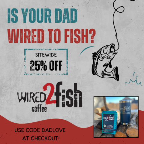 Drink Our Coffee. Save your Bass. Use code DADLOVE at checkout.
