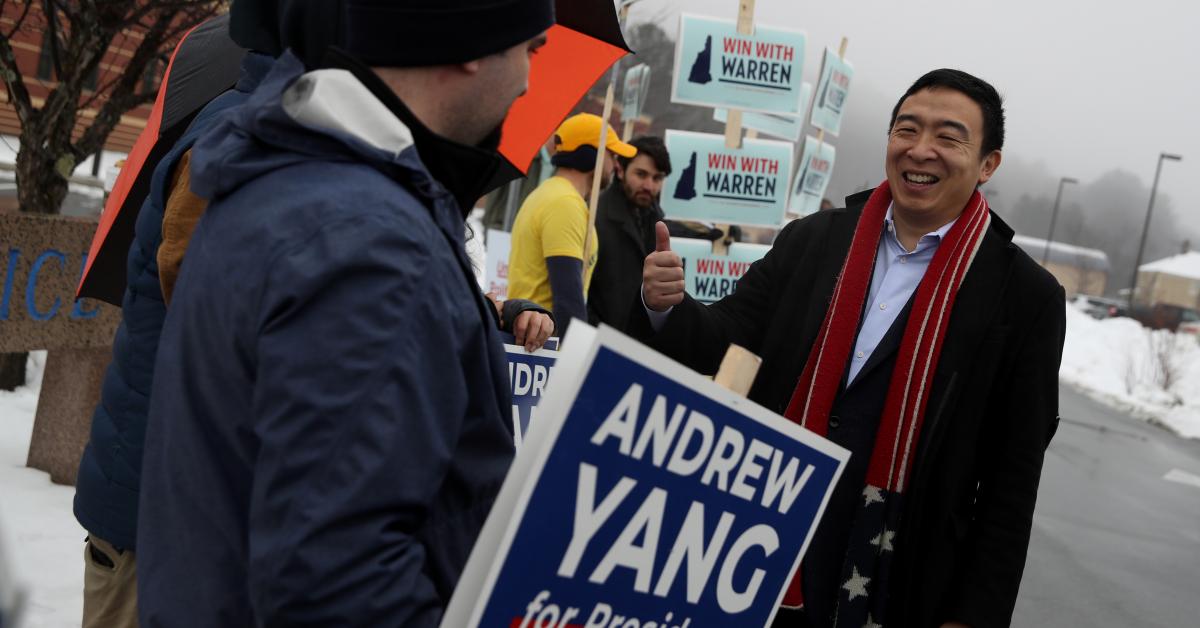$1,000 checks to Americans suddenly popular — and Andrew Yang wants ...