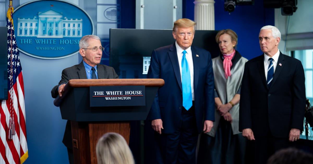 White House 'President Trump is not firing Dr. Fauci' Just The News(02)