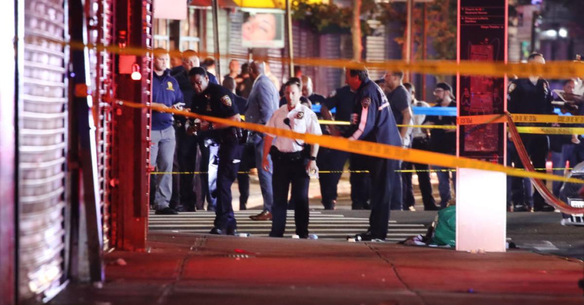 New York police officer stabbed, two wounded by gunshot in Brooklyn
