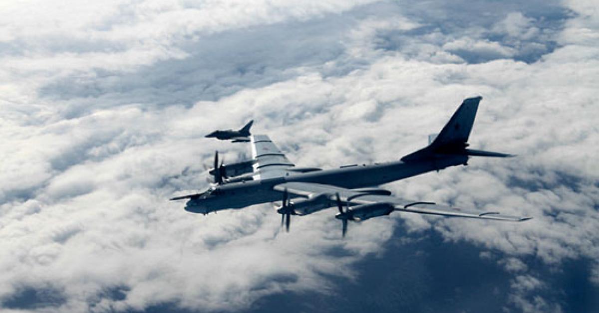 Russian Bombers Fly Near Alaskan Coast, U.S. Intercepts | Just The News