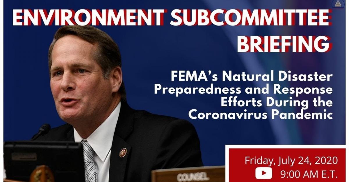 Watch: FEMA’s Natural Disaster Preparedness And Response Efforts During ...