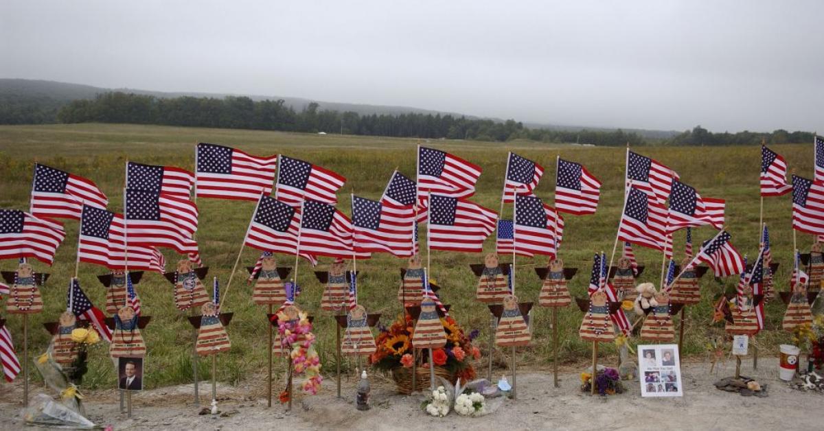 At 9 11 Memorial In Pennsylvania Trump And Biden Honor Passengers Who   GettyImages 71851354 