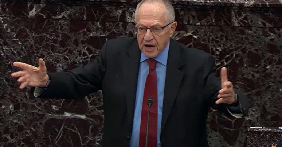 Alan dershowitz impeachment speech picture