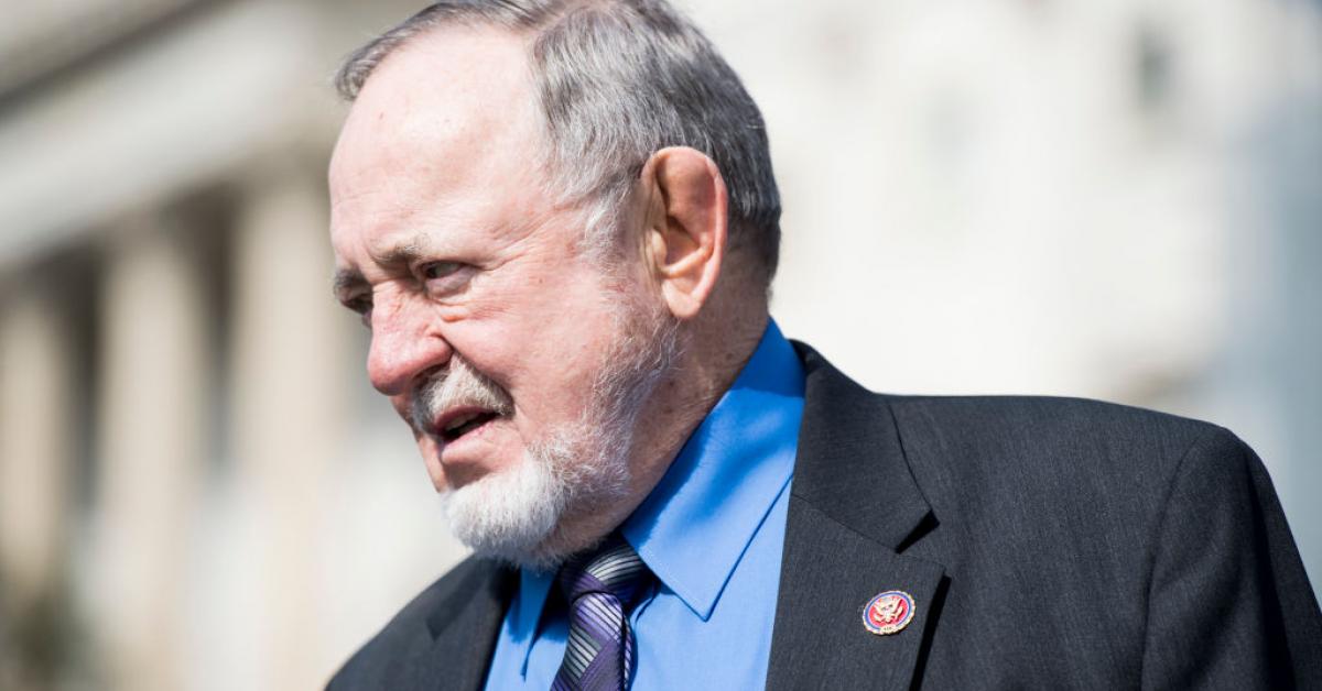 Alaska Rep. Don Young, the oldest member of congress, has tested