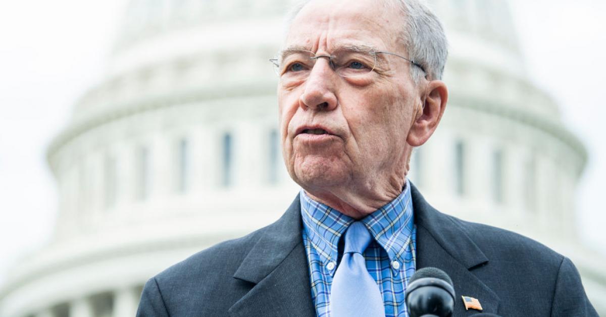 Grassley Says Judiciary Committee Members Got Less Info In Briefing ...