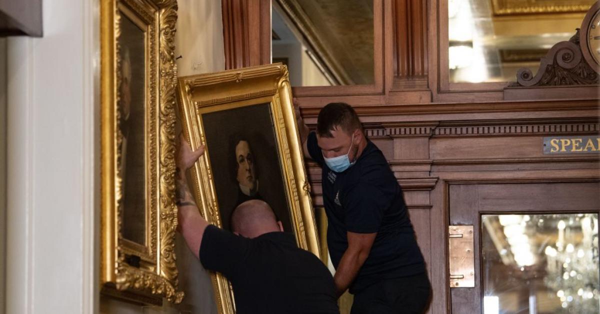 Speaker's Lobby reopens after pandemic and fatal Jan. 6 police shooting