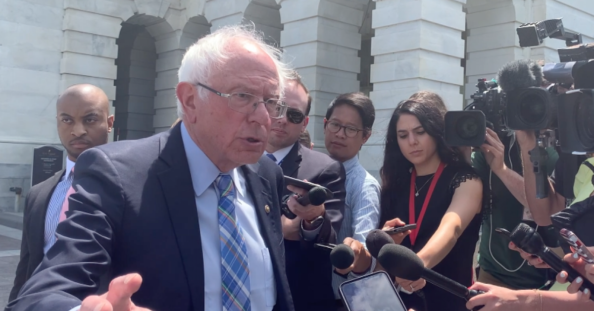 Sanders says he has 'not ruled out another run for president' in an open primary | Just The News