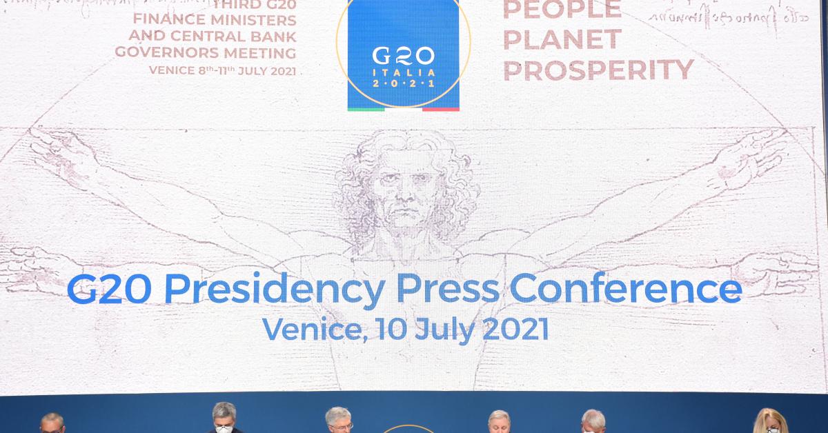 G20 finance ministers sign off on global tax deal | Just The News