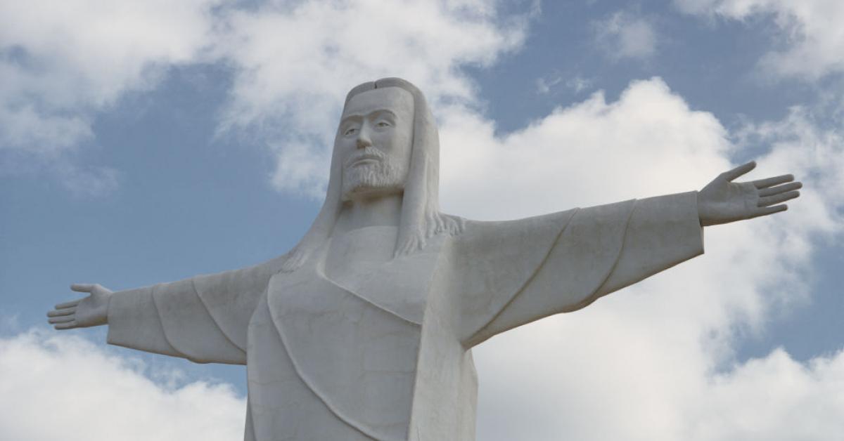 Proabortion activists hang ‘God Bless Abortions’ banner on massive