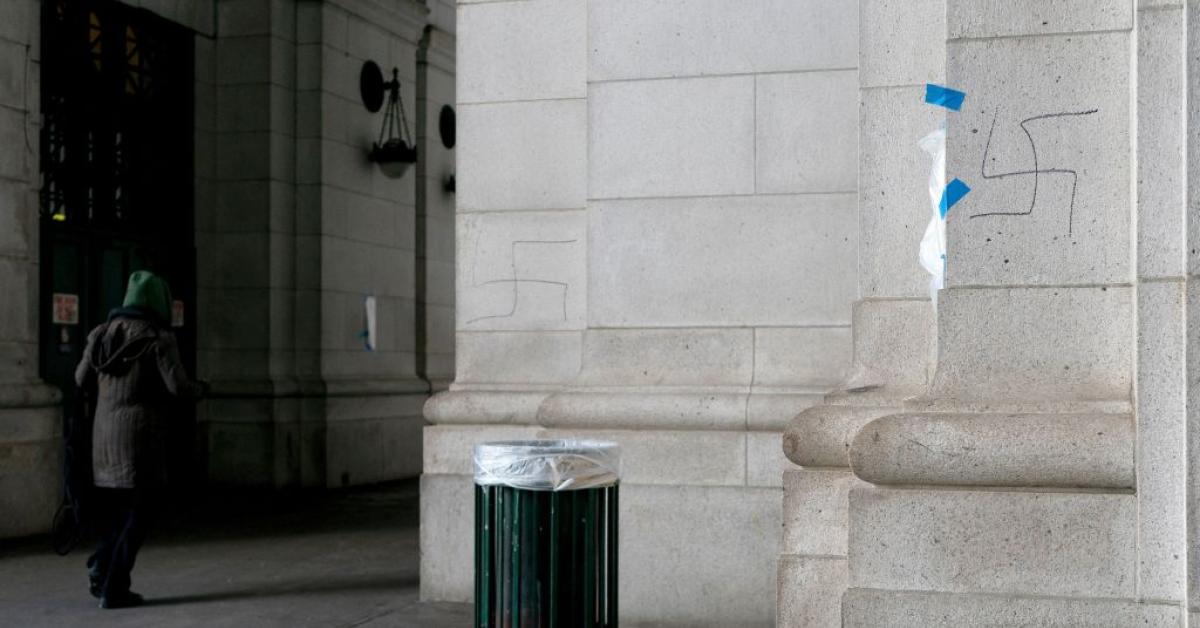 Union Station Riots D.C.'s Union Station defaced with swastikas a day after Holocaust ...