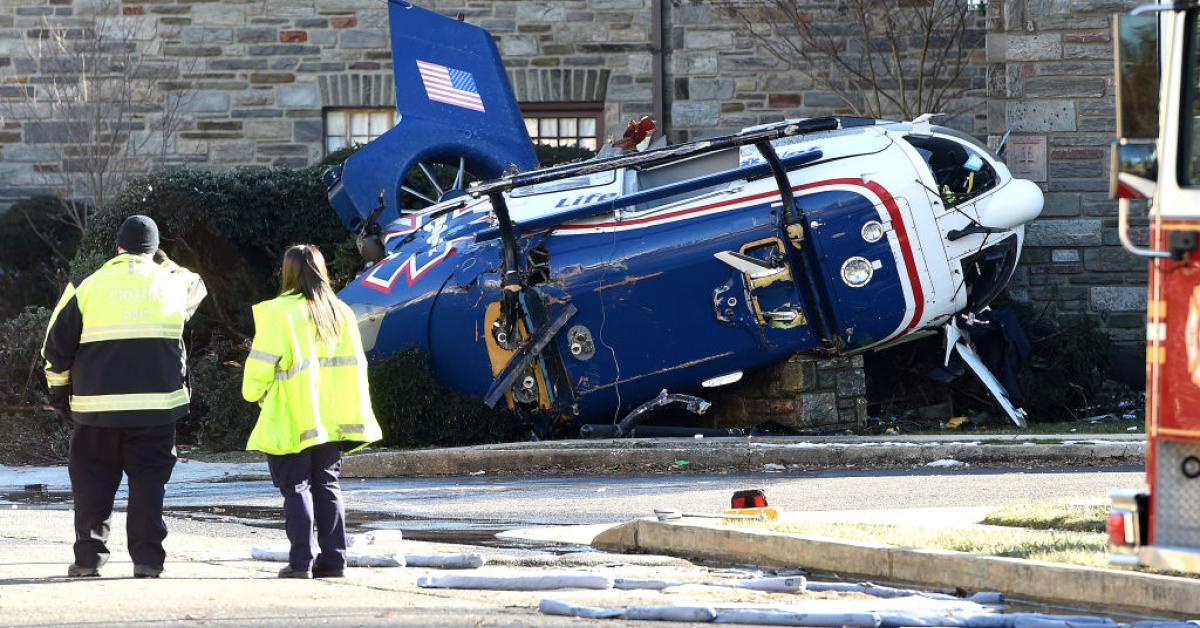 'Miracle': Helicopter Taking Infant To Kids' Hospital Crashes Near ...