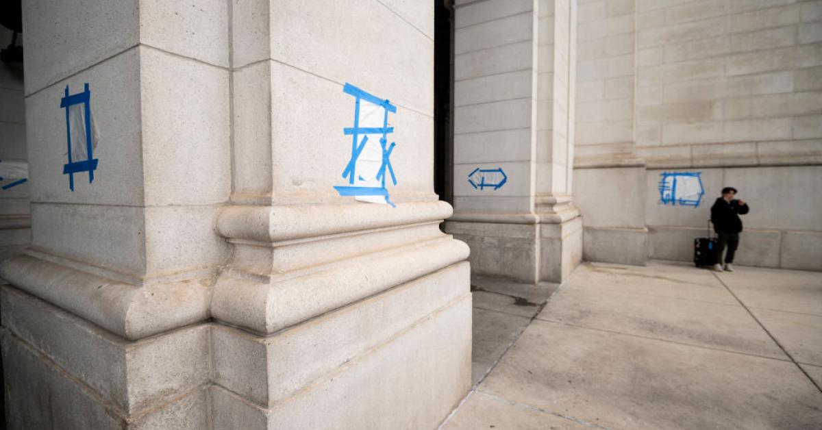 District of Columbia police make arrest in connection with swastika graffiti at Union Station