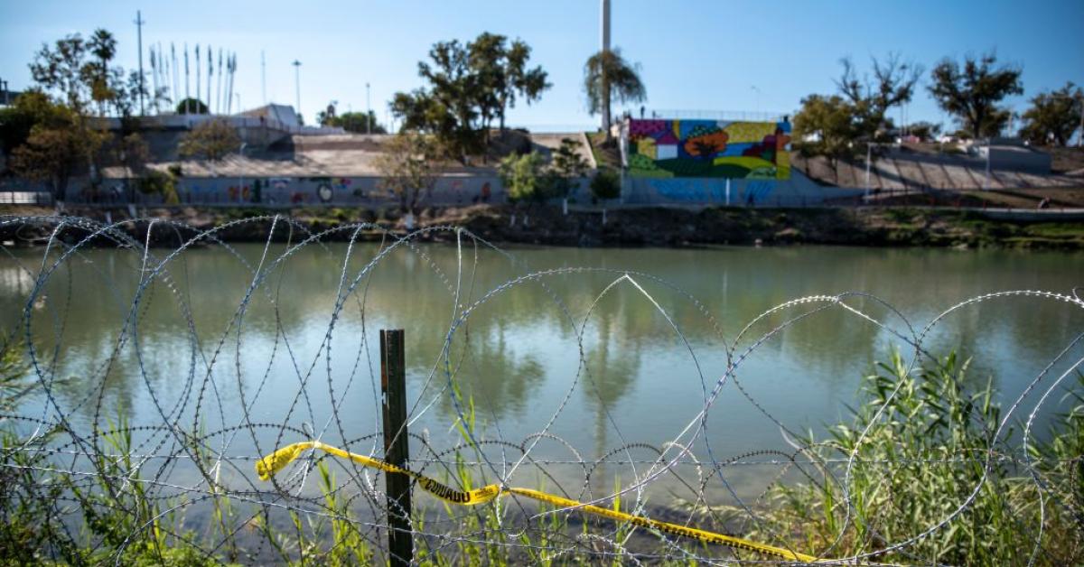 Texas officers gain access to Rio Grande's Fronton Island for border ...