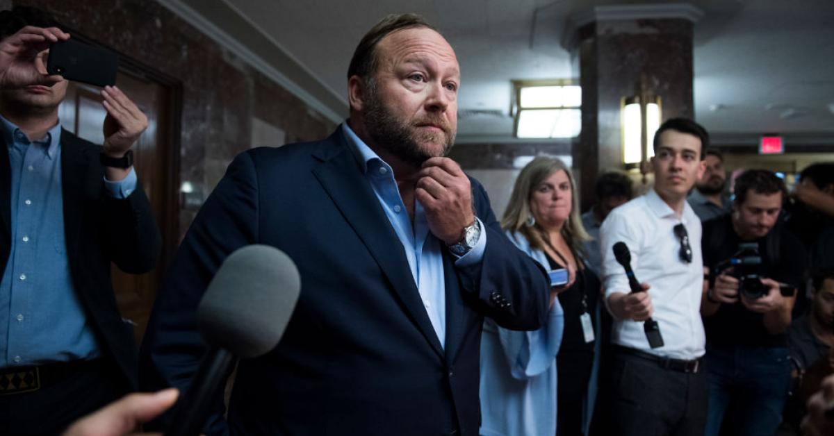 Defense Rests In Alex Jones Defamation Case Just The News   GettyImages 1027224992 