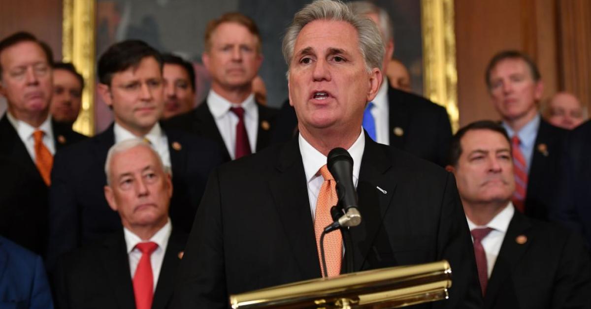 McCarthy Wins GOP Nomination For House Speaker With 188 Votes | Just ...